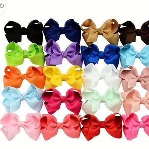 Very cute large ribbon bows! 20 colors to choose from. 2 for$6